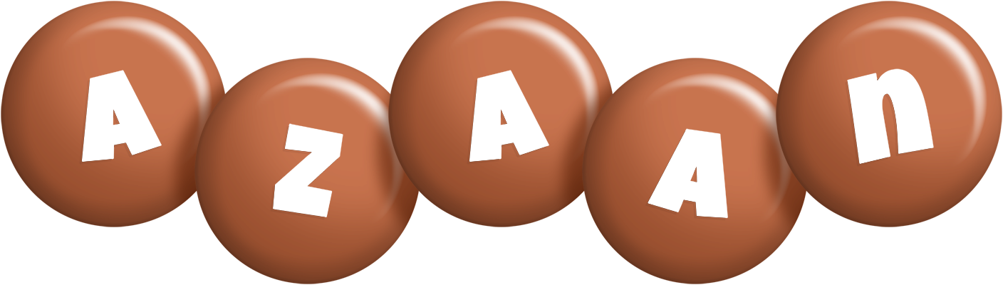 Azaan candy-brown logo