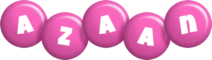 Azaan candy-pink logo