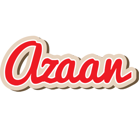 Azaan chocolate logo