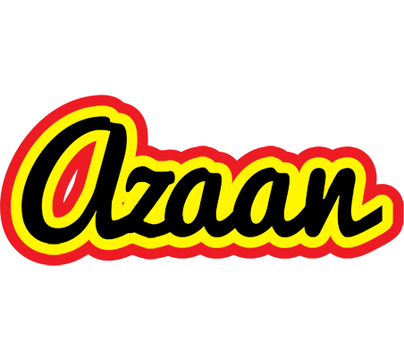 Azaan flaming logo