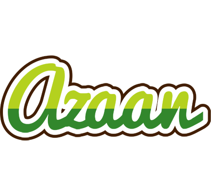 Azaan golfing logo