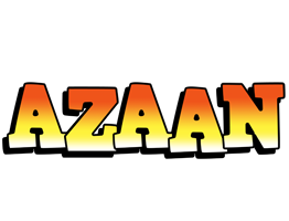 Azaan sunset logo