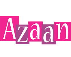 Azaan whine logo