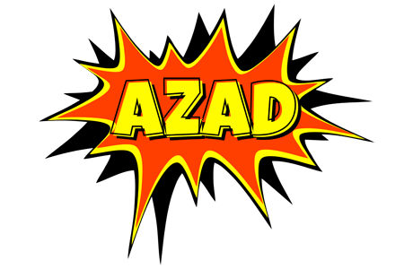 Azad bazinga logo