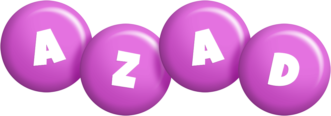Azad candy-purple logo