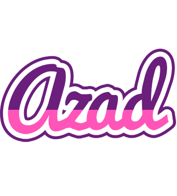 Azad cheerful logo