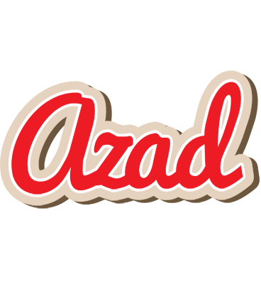 Azad chocolate logo