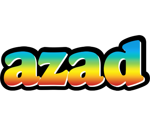 Azad color logo