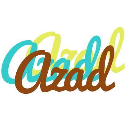 Azad cupcake logo