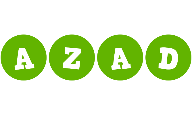 Azad games logo