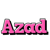 Azad girlish logo
