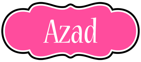 Azad invitation logo