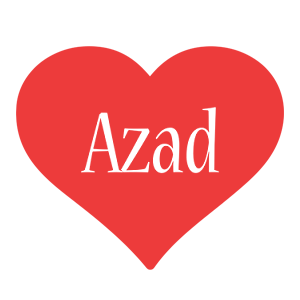 Azad love logo