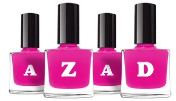 Azad nails logo