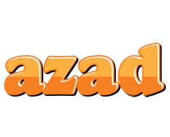 Azad orange logo