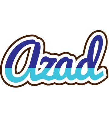 Azad raining logo