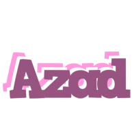 Azad relaxing logo