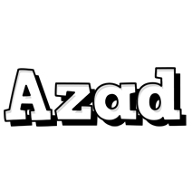 Azad snowing logo