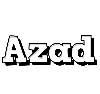 Azad snowing logo