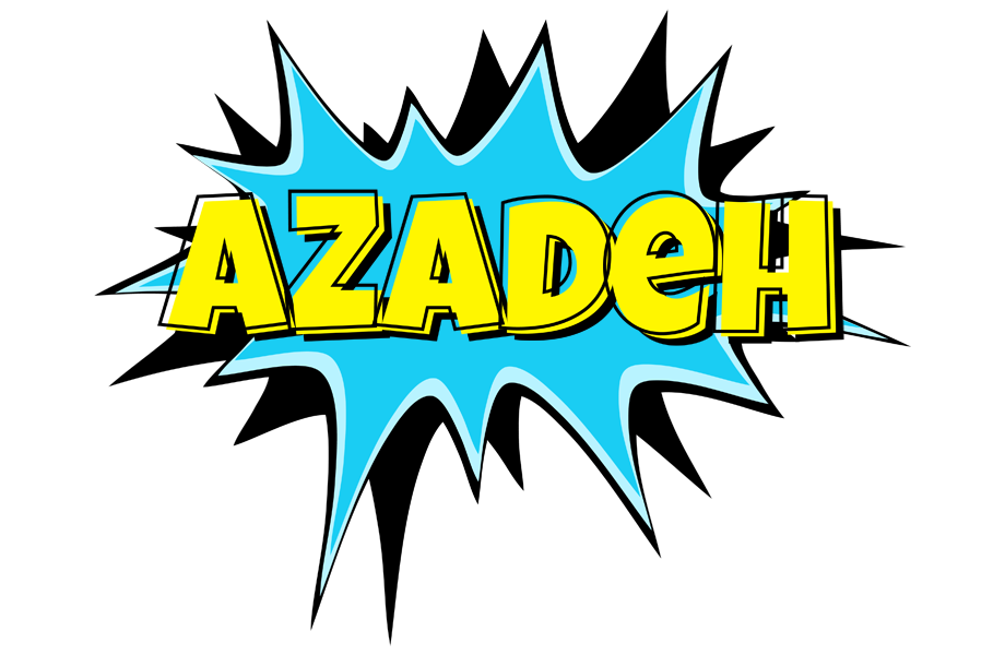 Azadeh amazing logo
