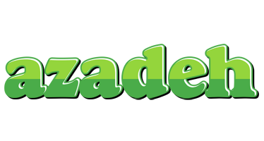 Azadeh apple logo