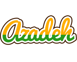 Azadeh banana logo