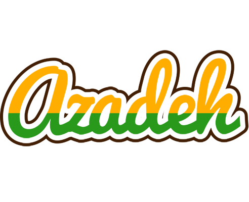 Azadeh banana logo