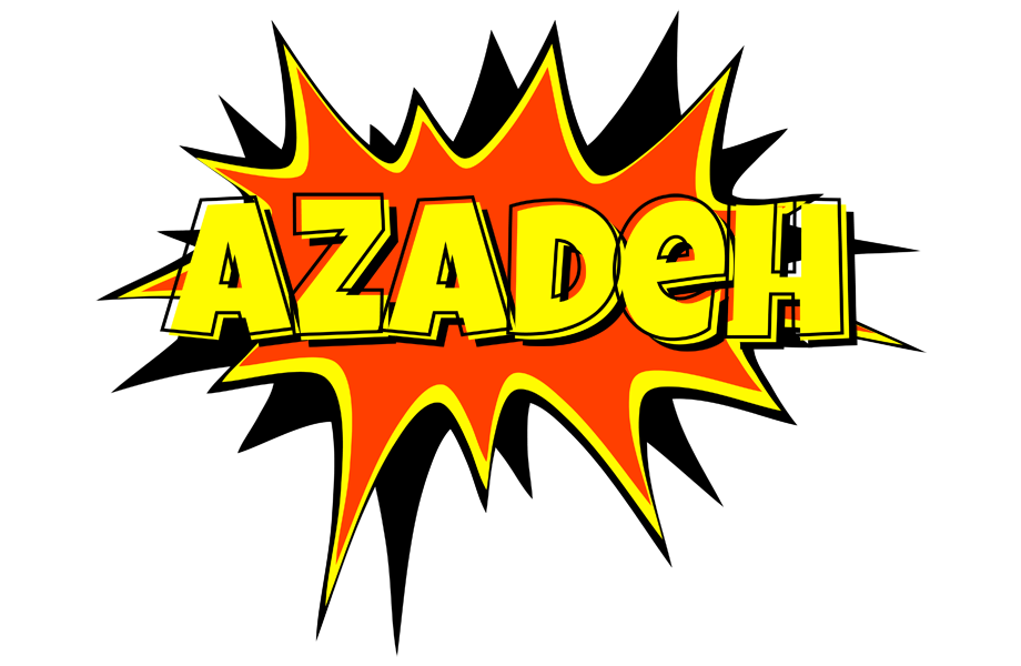 Azadeh bazinga logo