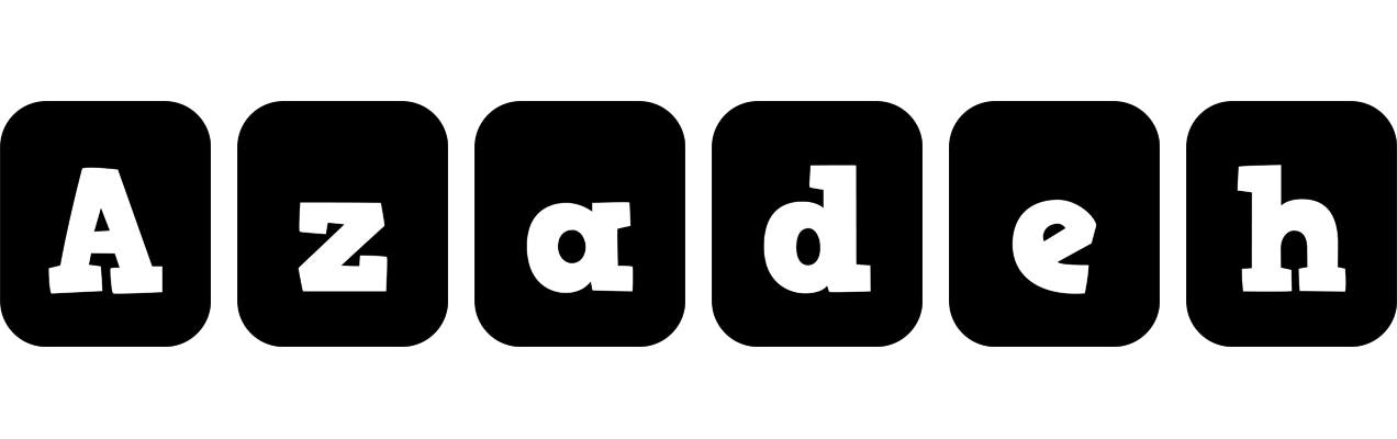 Azadeh box logo
