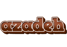 Azadeh brownie logo