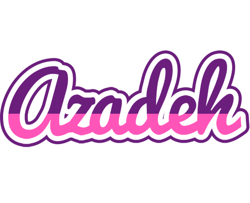 Azadeh cheerful logo