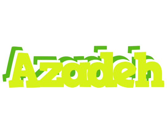 Azadeh citrus logo