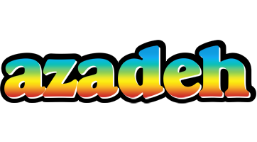 Azadeh color logo