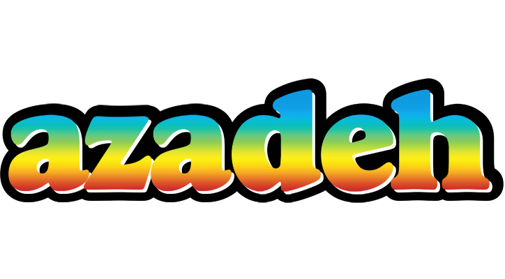 Azadeh color logo