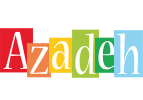 Azadeh colors logo