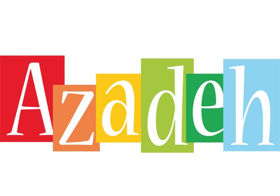 Azadeh colors logo