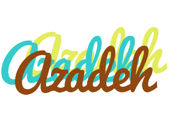 Azadeh cupcake logo