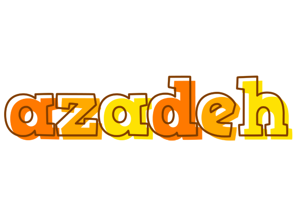 Azadeh desert logo