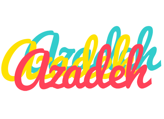 Azadeh disco logo