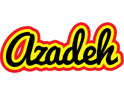 Azadeh flaming logo