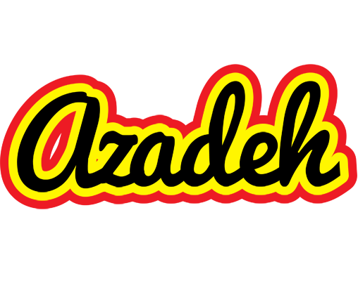 Azadeh flaming logo