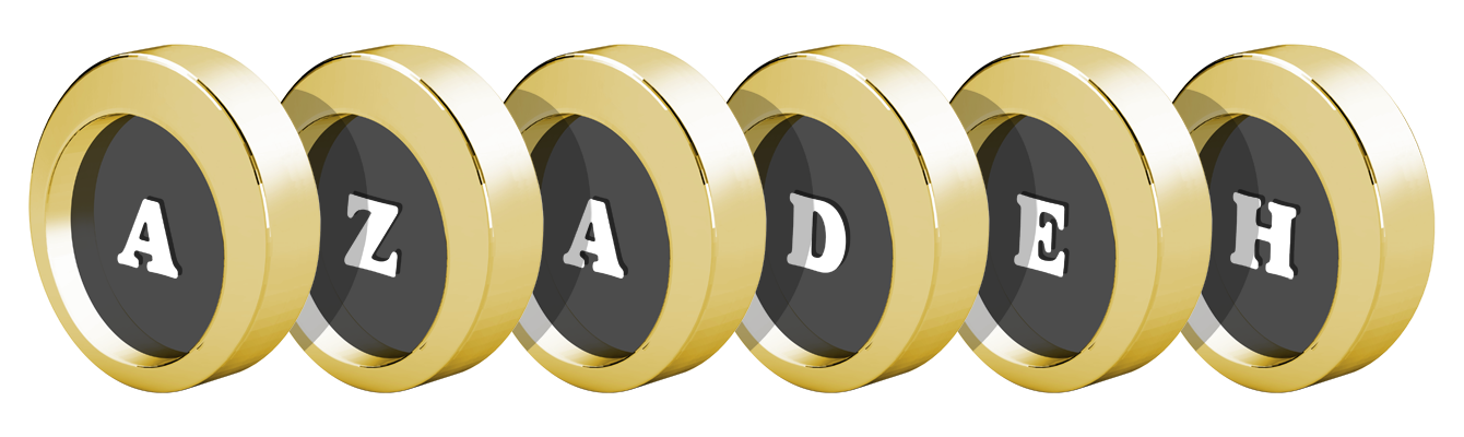 Azadeh gold logo
