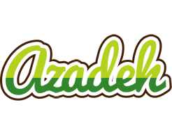 Azadeh golfing logo