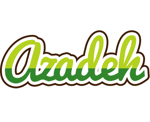Azadeh golfing logo