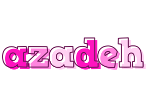 Azadeh hello logo