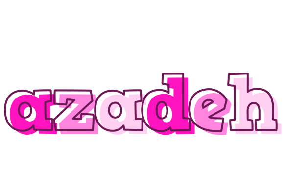 Azadeh hello logo