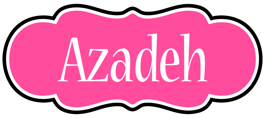 Azadeh invitation logo
