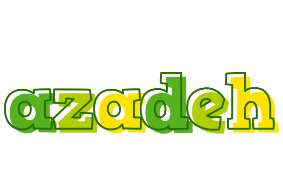 Azadeh juice logo