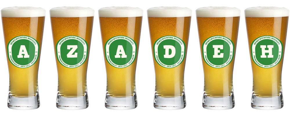 Azadeh lager logo
