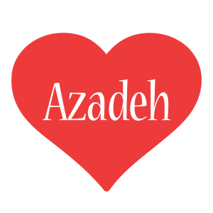 Azadeh love logo